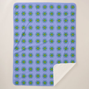 Natur-Zen-Muster Sherpadecke