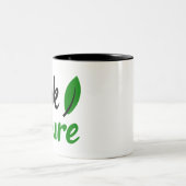 Natur Zweifarbige Tasse (Mittel)