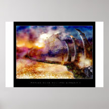 Natura aliud alii iter ostendit - Poster