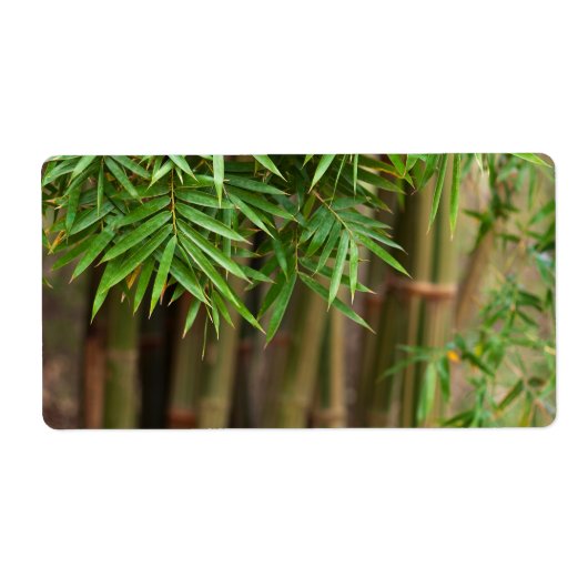 Natural Bamboo Zen Background Customized Template (Vorne)