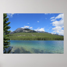 Natural Banff Landscape Poster