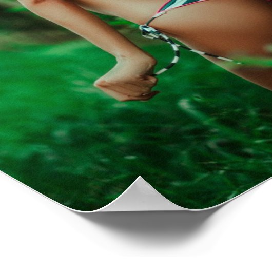 Natural Beauty Bikini Poster (Ecke)