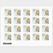 Natural Beauty Comic Book Stickers (Blatt)