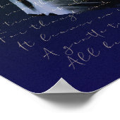 Natural beauty semi gloss poster  (Ecke)