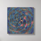 Natural Bird Nest Pattern Formation  Leinwanddruck (Vorderseite)