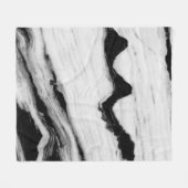 natural black and white marble texture, luxurious fleecedecke (Vorderseite (Horizontal))