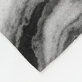 natural black and white marble texture, luxurious fleecedecke (Ecke)