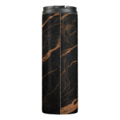 natural black emperador marble texture background  thermosbecher (Rückseite)