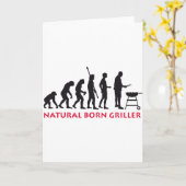 Natural Born Griller 2c Karte (Gelbe Blume)
