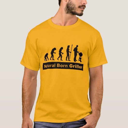 natural born griller T-Shirt (Vorderseite)