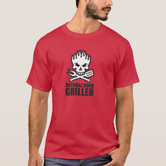 Natural born griller T-Shirt (Vorderseite)