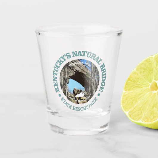 Natural Bridge SRP Schnapsglas (Vorderseite)