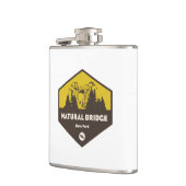 Natural Bridge Staat Park, Virginia Flachmann (Links)