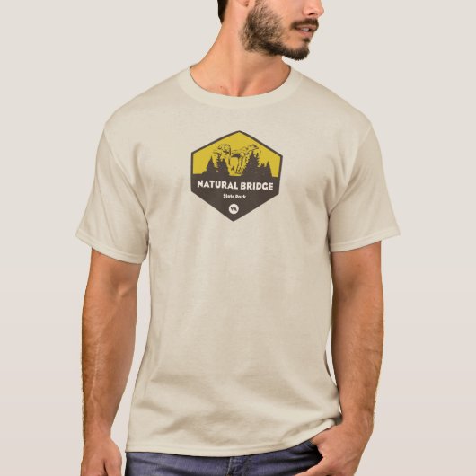 Natural Bridge Staat Park, Virginia T-Shirt (Vorderseite)