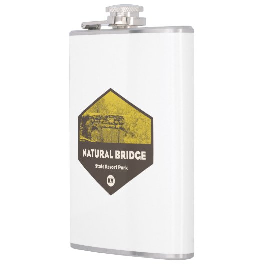 Natural Bridge Staat Resort Park Kentucky Flachmann (Links)