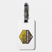 Natural Bridge Staat Resort Park Kentucky Gepäckanhänger (Rückseite vertikal)