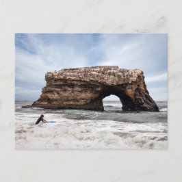 Natural Bridges State Beach of Santa Cruz Postkarte
