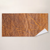 Natural brown leather texturetexture, leather, ski badehandtuch (Badehandtuch)