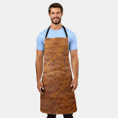Natural brown leather texturetexture, leather, ski schürze (Getragen)