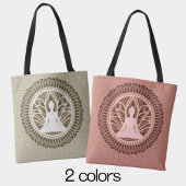 Natural Buddha Mandala Meditation Lotus Blume Tasche