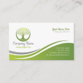 Natural Business Card (Green Card) Visitenkarte (Vorderseite)