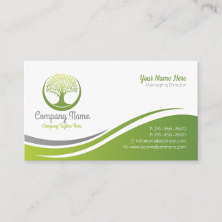 Natural Business Card (Green Card) Visitenkarte