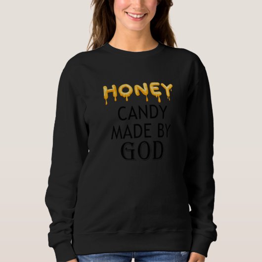 Natural Candy Honey Wildlife Nature Bees Sweatshirt (Vorderseite)