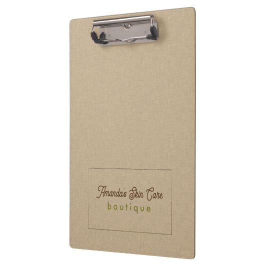 Natural Color Classic Line Texture Klemmbrett (Links)