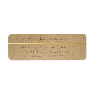 Natural Country Paper Kraft White New Adress UAWG