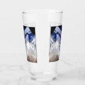 Natural Deep Blue Fluorit Glas (Links)