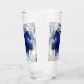 Natural Deep Blue Fluorit Glas (Rechts)