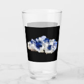 Natural Deep Blue Fluorit Glas (Rückseite)