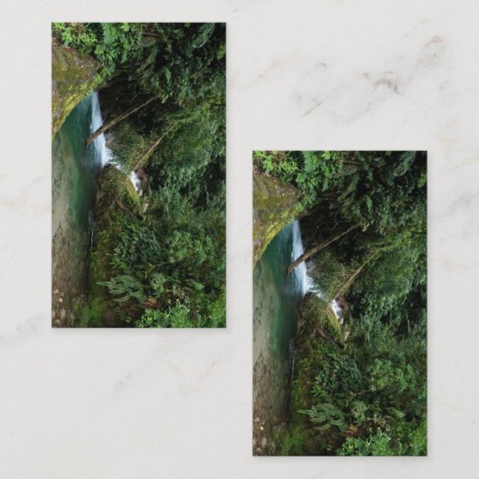 Natural design begleitkarte (Vorne/Hinten)