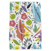 Natural Design - Natur Mittlere Geschenktüte (Rückseite)