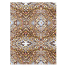 Natural Earthtones Beads Print