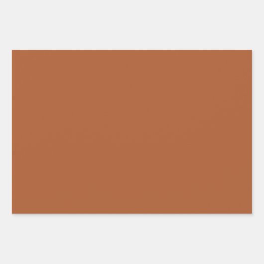 Natural Earthy Christmas Boho Geschenkpapier Set (Vorderseite 3)