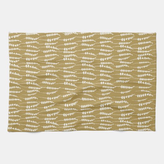 Natural Fern Print for Farm Geschirrtuch (Horizontal)