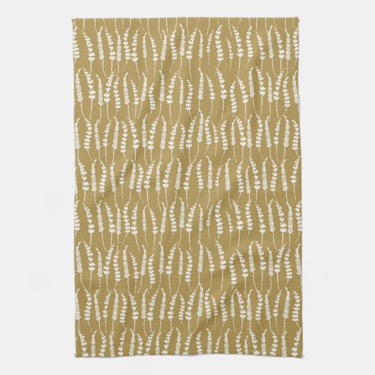 Natural Fern Print for Farm Geschirrtuch (Vertikal)