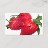  Natural Fruit Cushion for Home Decor Visitenkarte (Vorderseite)