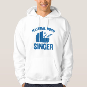 Natural Geboren Sänger Hoodie