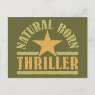 Natural Geboren Thriller Custom Postcard Postkarte