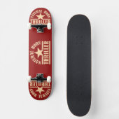 Natural Geboren Thriller Custom Skateboard (Vorderseite)