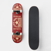 Natural Geboren Thriller Custom Skateboard (Vorderseite)