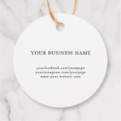 Natural Gourmet Dog Leckerei Geschenkanhänger (Rückseite)