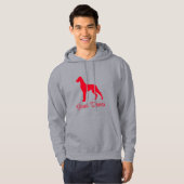 Natural Great Dane Hoodie (Vorne ganz)
