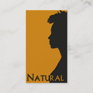 Natural Hair Busincard Visitenkarte