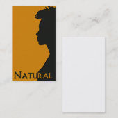 Natural Hair Busincard Visitenkarte (Vorne/Hinten)
