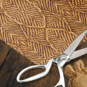 Natural Hessian Jute Pflanze Fibre Print - Craftin Seidenpapier