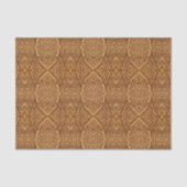 Natural Hessian Jute Pflanze Fibre Print - Craftin Seidenpapier (Vorderseite)
