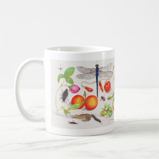 Natural History Ensemble, Nr. 7 von Anselmus de Bo Kaffeetasse (Links)